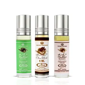Choco Musk, Choco Musk Marshmallow & Choco Musk Pistachio Perfume Oil CPO 6ml (0.2 oz) by Al Rehab | A Sweet Addiction in Three Acts (Bundle)