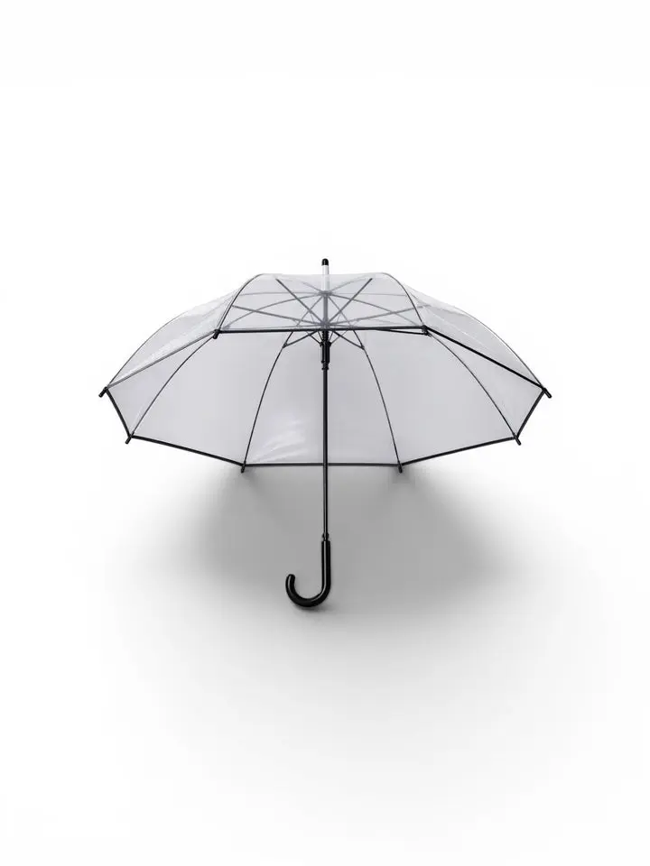 Clear Rain Umbrella -  Full Coverage