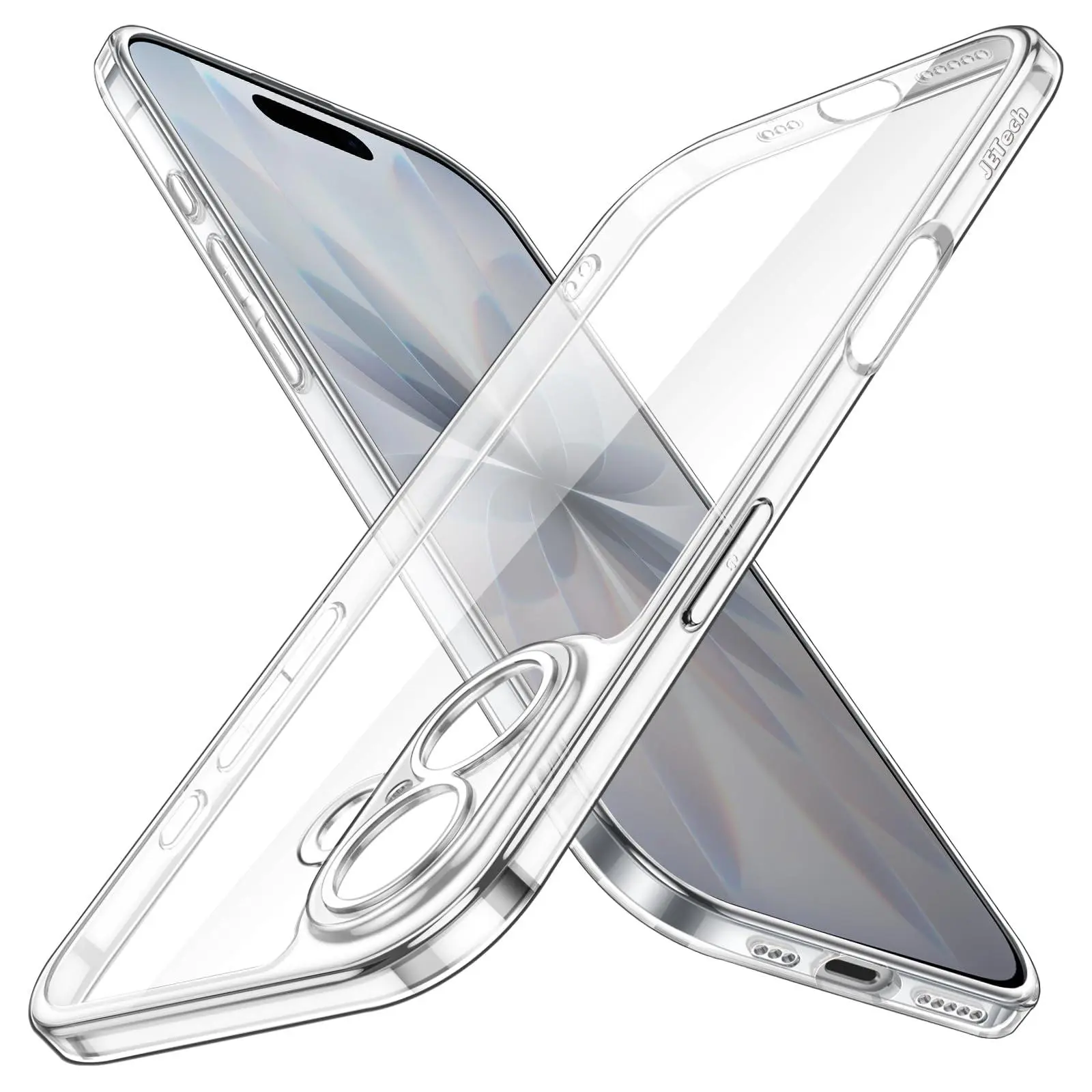 JETech Slim Case for iPhone 17 Series with Camera Lens Full Protection, Ultra-Thin Lightweight Clear Minimalist Protective Phone Cover