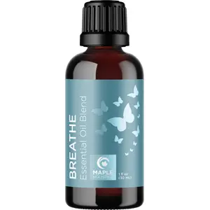 Maple Holistics Breathe Blend Essential Oil for Home and Diffuser Aromatherapy Solution Healthcare Wellness Premium Essential Oils Blend Pure