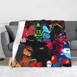 Forsaken Game Blankets Flannel Funny Breathable Throw Blanket for Coverlet All Season