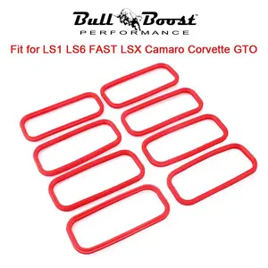 LS Intake Manifold Lower Seal O-ring Gasket Set Fit for LS1 LS6 FAST LSX Camaro