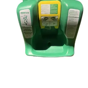 Surewerx Gravit-Eye Eyewash Station - Green & Yellow Design for Safety & Convenience