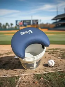 Comfy Catch Padded Bucket Seat - Cushioned Foam Padding for Comfort, Fits Standard 5-Gallon Buckets, Lightweight & Durable for Outdoor & Sports Activities