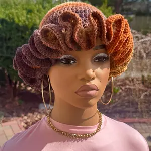 Caramel Dream Ruffle Hat