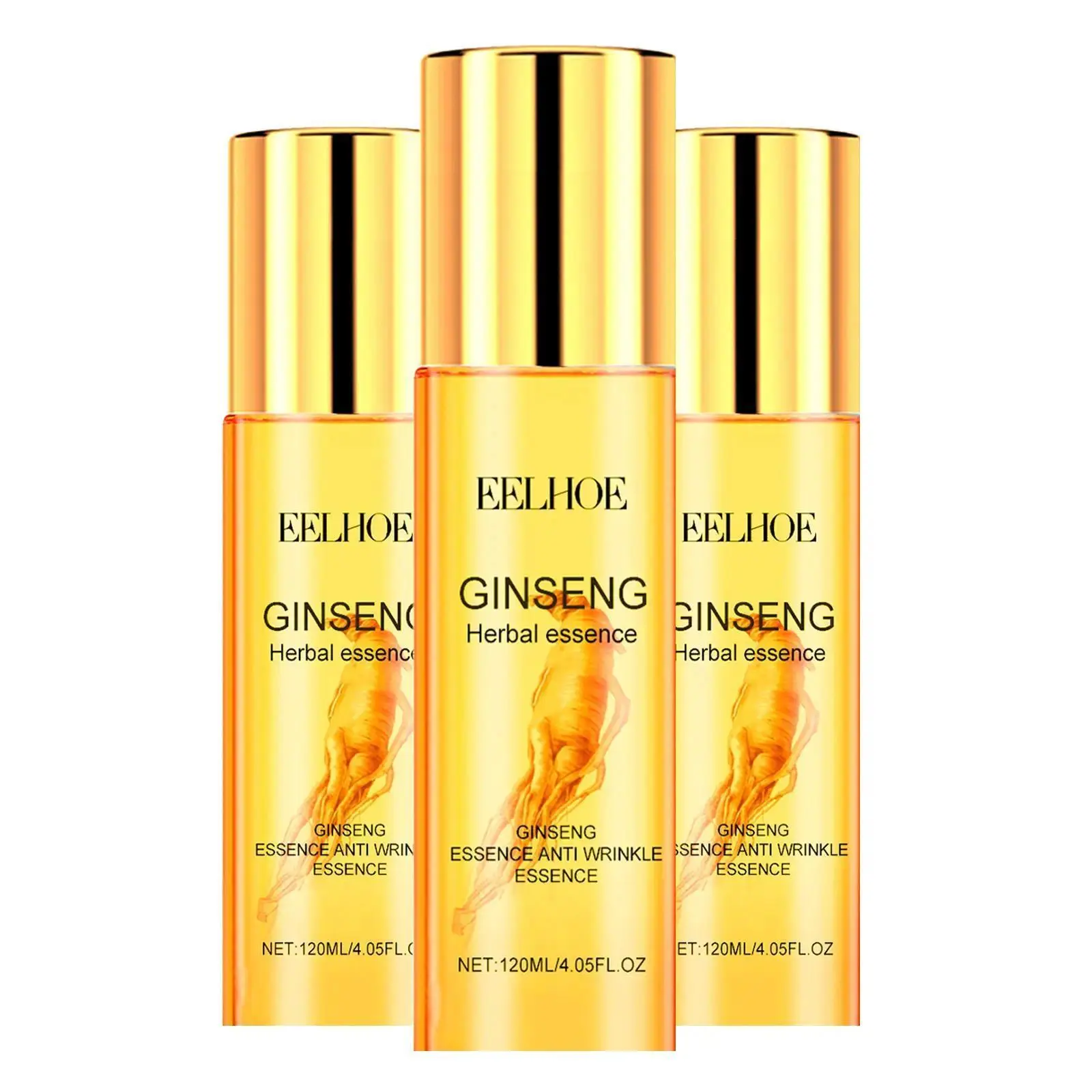 Pure Himalayan Wild Ginseng Essence Water Facial Serum, 50ml 100% Natural Anti-Aging Formula for All Skin Types, Hydrating, Firming, Soothing, Deep Wrinkle Care, Pore Control, Root Lash Enhancer