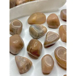 Peach Moonstone Tumbled Stone