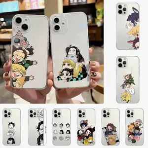 Tanjiro Zenitsu Inosuke Phone Case black clover and BorutoCompatible with iPhone 11, 12, 13, 14, 15, 16, 17 – check our available sizes