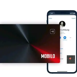 Mobilo Smart Business Card - Tap Share Connect for Modern Networking & Lead Generation with Real-Time Data Tracking & Direct CRM Integration