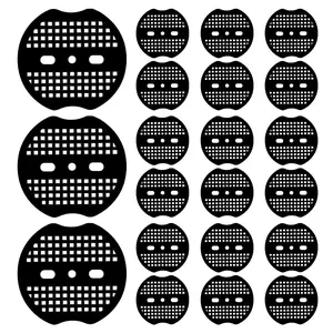 200Pcs Replacement Plastic Gaskets for Garden Stakes & Landscape Pegs, Buffer Washers for Weed Barrier Fabric, Ideal for Garden, Greenhouse and Lawn Use