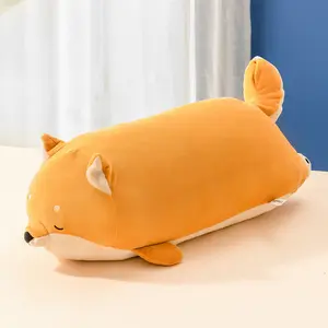 MINISO Shiba Inu Series - Lying Soft Cute Plush Toy (Yellow) Gift, Genuine and Adorable