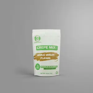 Crepe Nation 1lbs Whole Wheat Flavor Crepe Mix