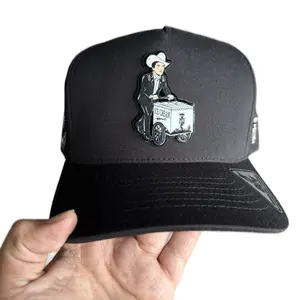 Chalino-Inspired Trucker Hat - Mexican Chicano Style Men's Cap, Nuevo Imperio Exclusive Adjustable Men's Trucker Hat for Streetwear, Men's Trucker Hats