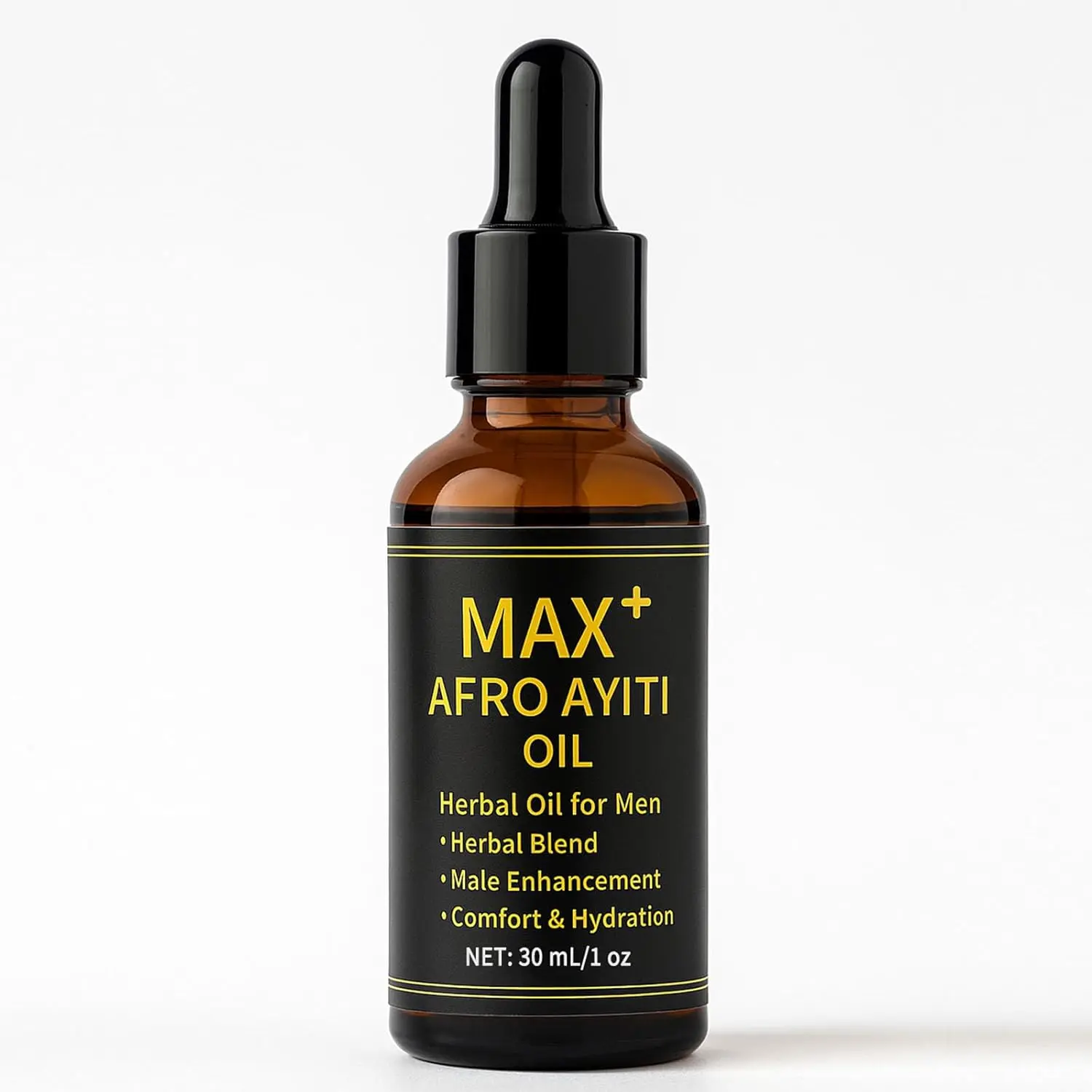 Max+ Afro Ayiti Men's Oil with a Natural Herbal Formula,Summerwins Scalp Revitalizing Solution Lengthening Thickening body oil cyprus rotundus oil body oils