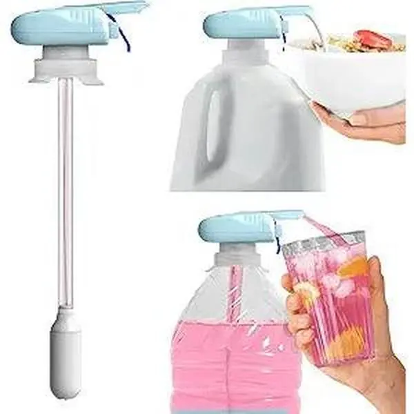 The Magic Tap Automatic Drink Dispenser: Hands-Free Milk, Beverage Dispenser, Drink Dispenser for Fridge Juice, Gifts for Women & Men: 1 Pack Teal