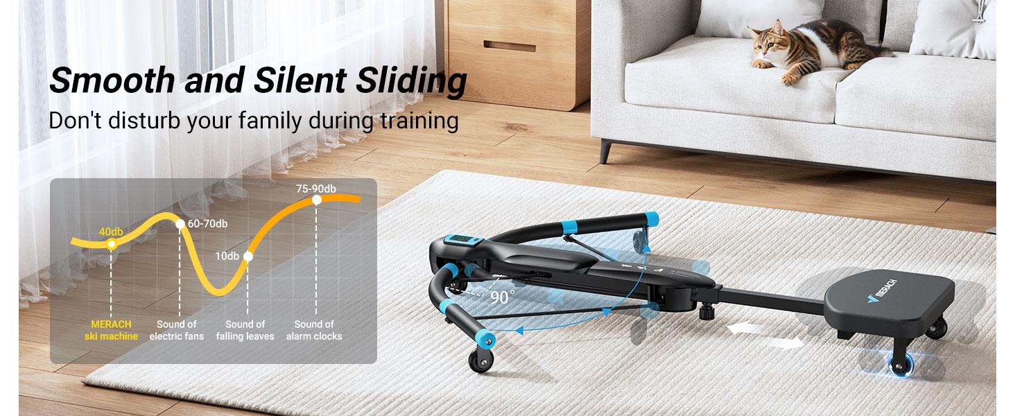 Merach Seated Ab Crunch & Core Trainer Machine, Dragonfly-Style Ab Machine with LED Display for Home Gym, Fitness Equipment for Belly & Full Core Workout, Rowing Machine Summervibes