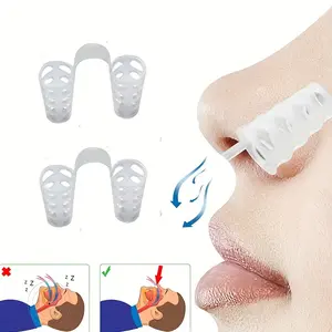 Mini Anti-Snoring Devices Set, Snore Stopper Nasal Clip, Improve Night Sleep Quality, Essential Snoring Solution for Better Rest, Kits