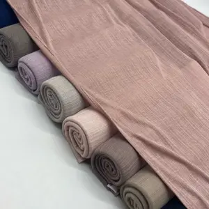 Kuwaiti Lulua Cotton Hijab with Undercap Soft Breathable for Comfortable Wear