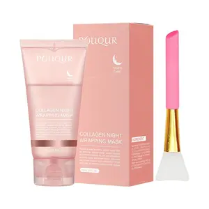 Apply the sleep facial mask at night to make the skin bright and elastic, and create fresh and shining skin. The sleep facial mask can prevent wrinkles and moisturize sensitive skin