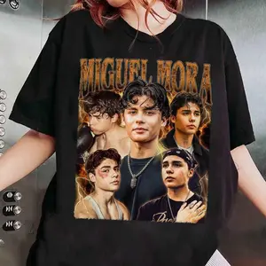 Miguel Mora Graphic T-Shirt, Miguel Mora Fan Shirts Fashion Cotton, Full Colors, Full Sizes, For Men, For Women