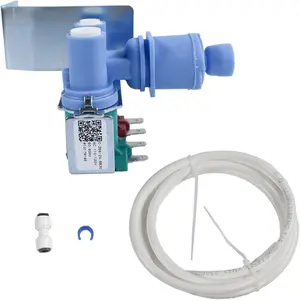 Upgraded W10408179 & W10179146 Refrigerator Water Inlet Valve Kit – Compatible with Whirlpool, Kenmore, KitchenAid, Maytag, Amana, IKEA – Replaces IMV708, WPW10179146, 2186486, 2205762, 2304757