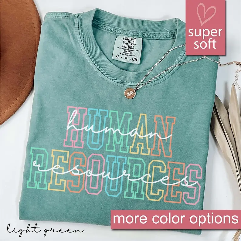 Comfort Colors® Human Resources Shirt, Administrative Gifts HR Squad Shirts, HR Team Shirts