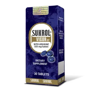 Sukrol Vigor with Arginine Multivitamin 30 Tablets | Sukrol Vigor con Multivitaminico de Arginina 30 Tabletas