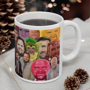 JD Vance Mug JD Vance Face Meme Funny Mug For Fiance Coffee Mug Vice President Gift JD Vance Coffee Mug Gen Alpha Funny Gift For Work Party