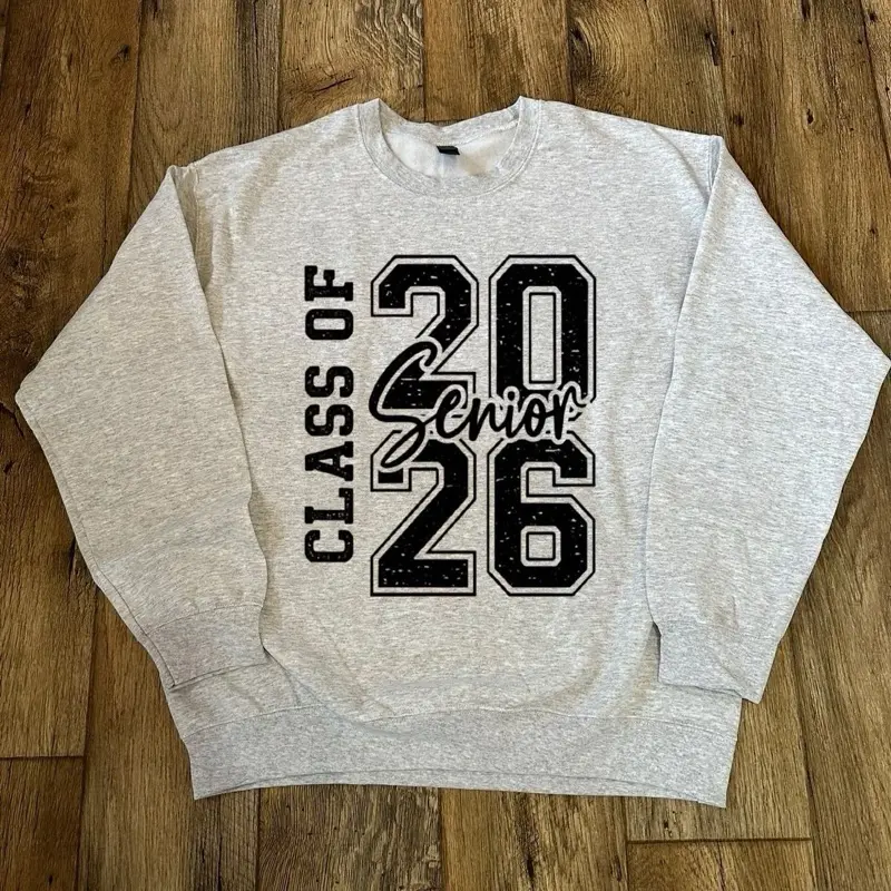 Senior class of 2026 vintage crewneck sweater
