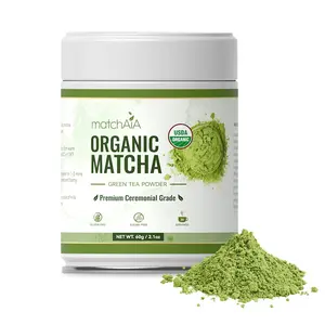 Premium Ceremonial Grade Organic Matcha Powder (60g / 2.1oz Tin Can)