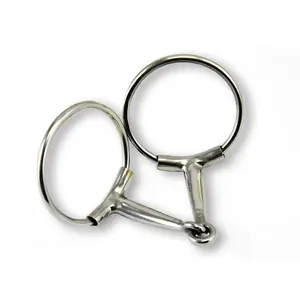 Stainless Steel No Pinch Snaffle Bit