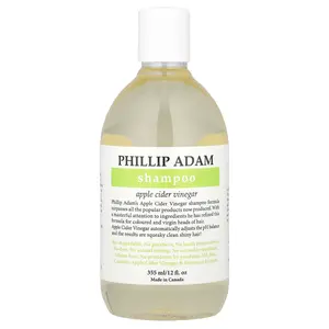 Phillip Adam Shampoo, Apple Cider Vinegar, 12 fl oz (355 ml)
