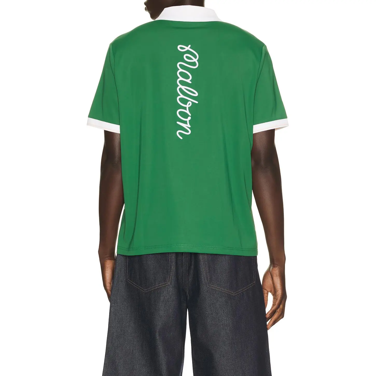 Malbon Barrio Polo in Garden Green