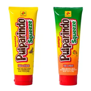 De La Rosa Pulparindo Squeeze Sauce – Tamarind & Mango (10.58 oz) Candy