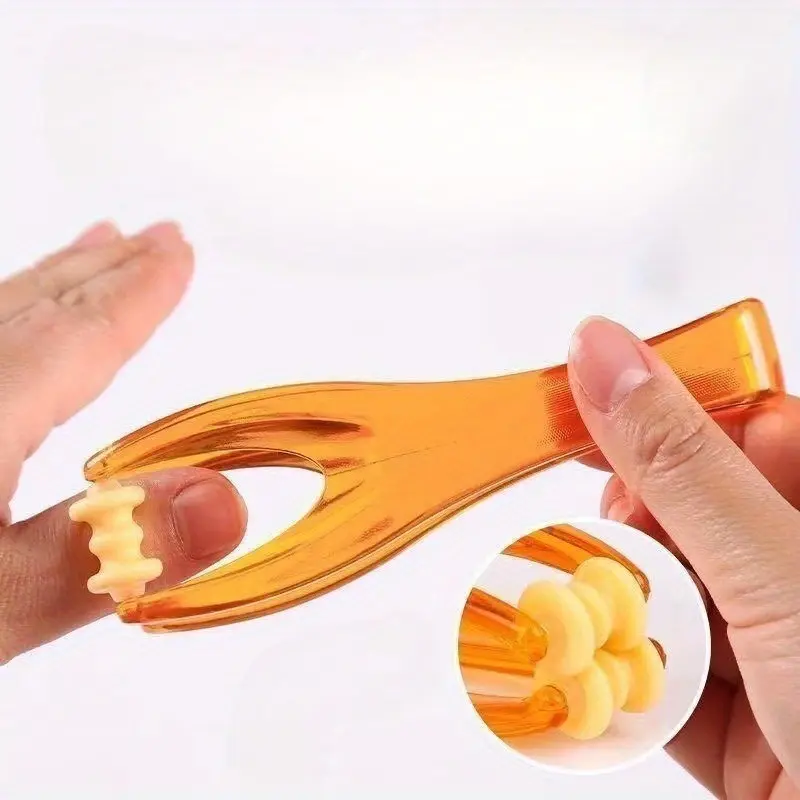 1Pc Multi Functional Finger Massager, Hand Joint Relief Roller Type, Massage Clip, Mouse Hand Massager, Body Care