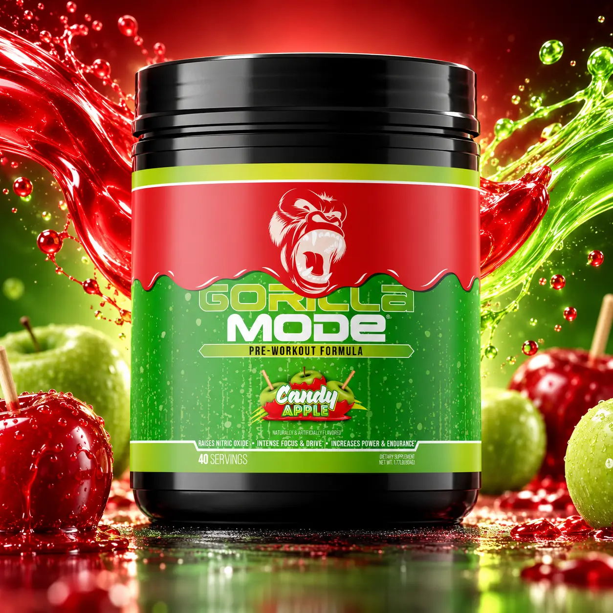 Gorilla  Mind Gorilla Mode Pre-Workout Powder (40 servings)