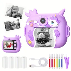 A Camera for Kids That Instantly Takes And Prints Photos, Delivers Images in 3 Seconds, Making It an Ideal Gift for Christmas And Birthdays for Both Girls And Boys. It Features 16X Zoom And a 1080P Digital Video Capability