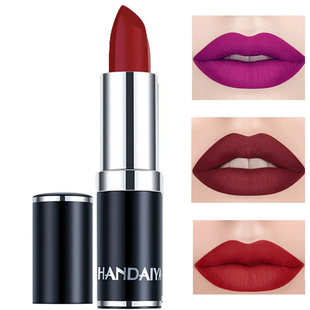Long-Lasting Matte Lipstick, Moisturizing Easy-to-Apply Tinted Lip Tint, Beauty Essential, Perfect Gift for Girls & Women