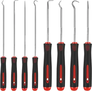 8 count Automotive Tool, Pick Set, Precision Oil Seal Pick Tool, Mechanical Device Pick for Lock Pick Set, Lock , Pick to Remove Hoses and Gaskets, Pick, Seal Puller