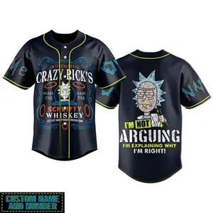 Rick and Morty Baseball Jersey