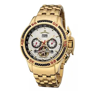 Amsterdam Pionier GM-515-8 | Gold | Made in Germany automatic watch