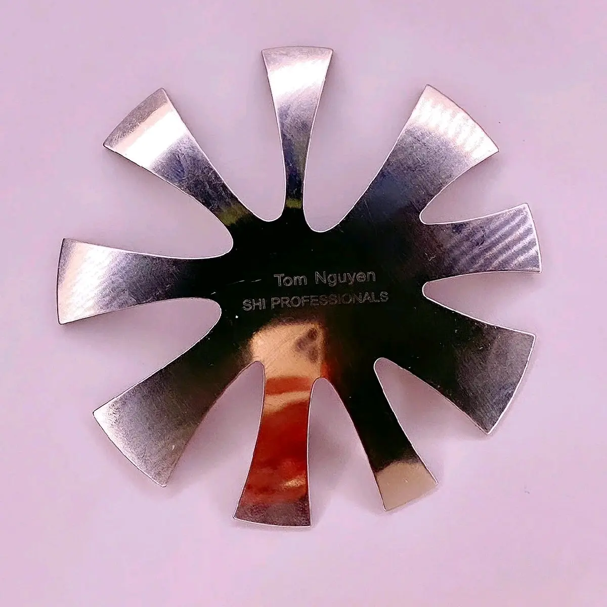 SHi Deep C-Smile French Cutter - Stainless Steel Nail Tool for Manicure and Nail Care - Cutics - Arc Design for Convenience - 9 Sizes - 0.317 oz - Professional Manicure Tool