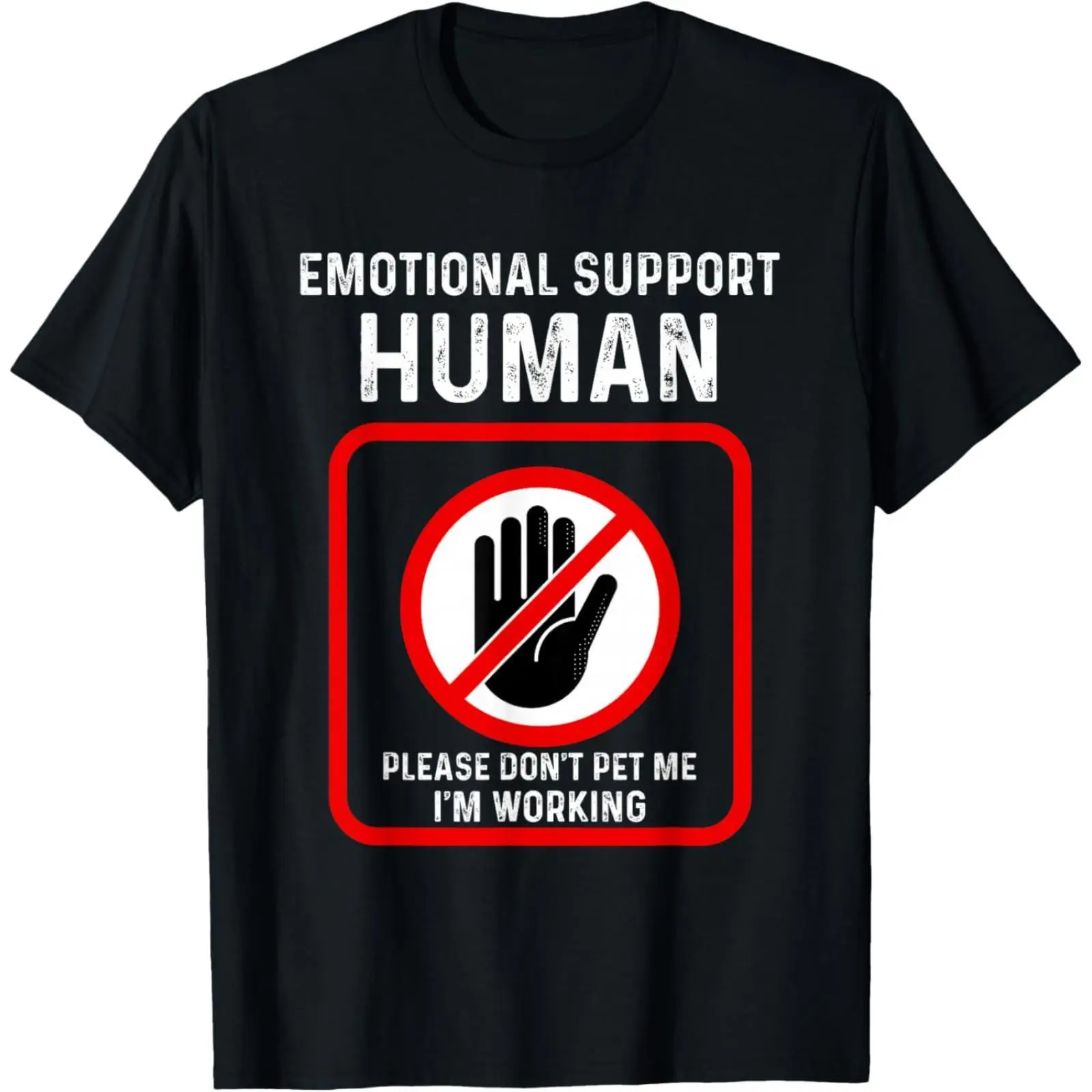 Bold Do Not Pet Me T-Shirt – Emotional Support Human Costume Look