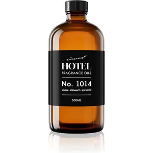 Hotel Diffuser Oil No. 1014 Inspired by The Iconic 5-Star Hotel Coastal Blend - Lemon Bergamot Sea Breeze - 500 mL Bottle - Fragrance Oil for Ultrasonic and Waterless Diffusers and Crafting