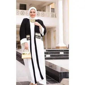 Noor Elegance Open Abaya
