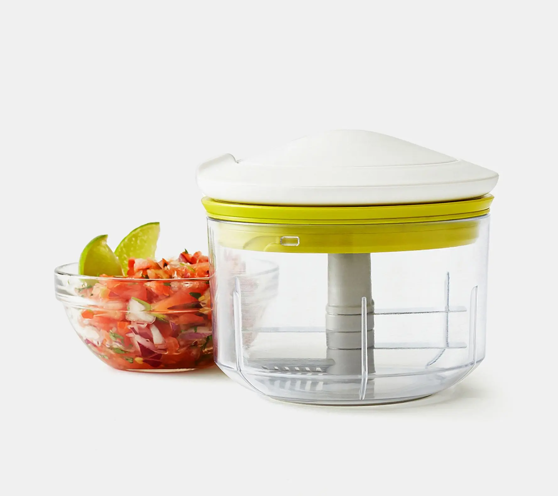 Chef'n VeggiChop Manual Hand-Powered Food Chopper and Processo