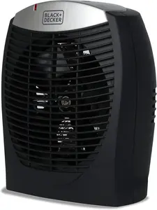 BLACK+DECKER Electric Heater, Personal Heater with 3 Settings, Portable Heater for Office, Home or Bedroom, Space Heater with Adjustable Thermostat Control & E-Save Function