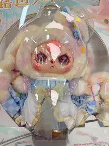 QIQI-Passing Through the World Plush Box Mystery Boxes Bag Pendant Bunny Plush Dolls Soft Collectibles