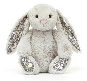 Jellycat Cherry Blossom Plush with Jellycat Gift Bag, Soft Cute Flower Stuffed Animal, Kawaii Spring Gift, Birthday Gift for Girls & Kids