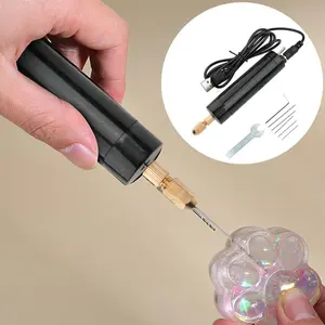 Portable Mini Drill, Compact Size, 5V USB Handheld Drill, Electric Drill, Power Tool for Jewelry Making, Woodworking, and Metal Processing